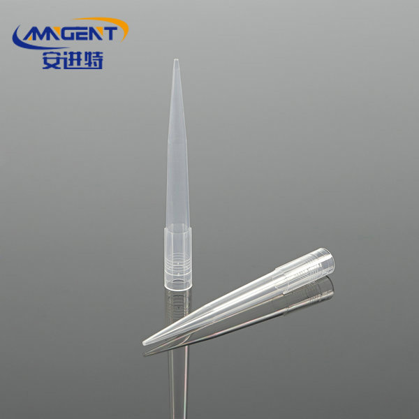 Pointes de pipette transparentes