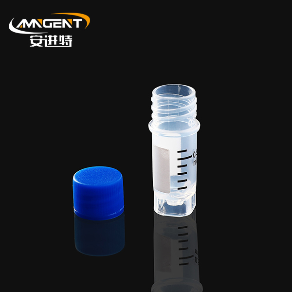 Flacons Cryogéniques 0.5ml Bleu