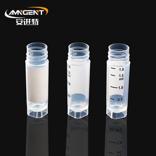 Flacons Cryogéniques 1.8ml Blanc