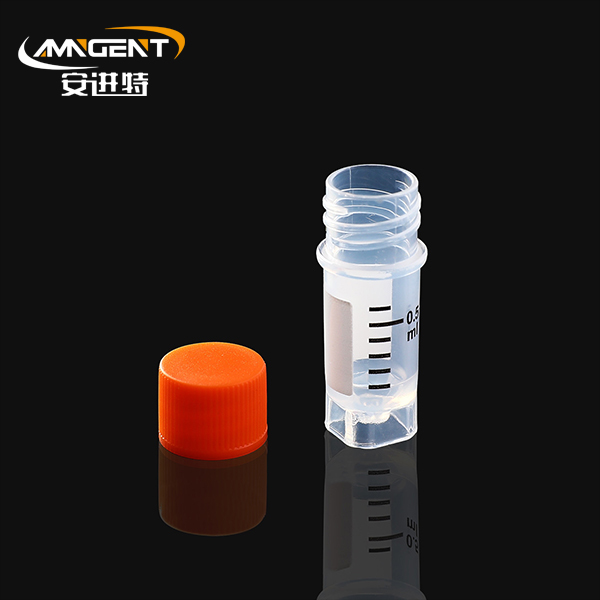 Flacons Cryogéniques 0.5ml Orange