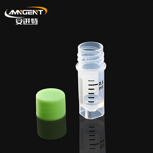 Flacons Cryogéniques 0.5ml Vert