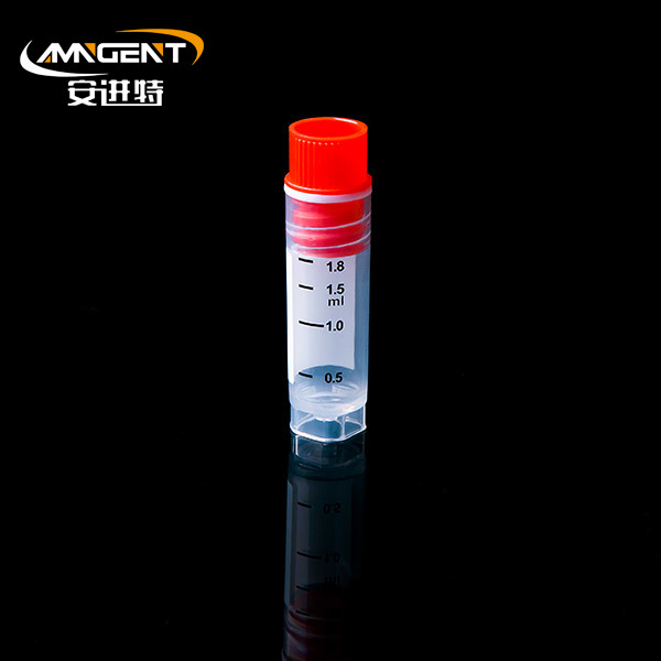 Flacons Cryogéniques Traditionnels 2.0ml Intorsion Rouge